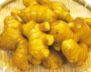 Fermented “Kogane ginger” powder grow in Kochi, Japan